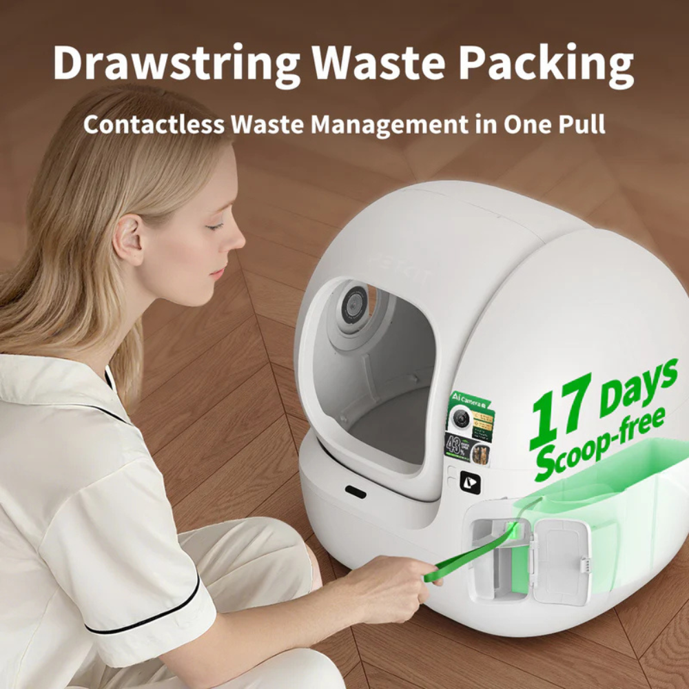 CleanSense™ AI Self-Cleaning Litter Box