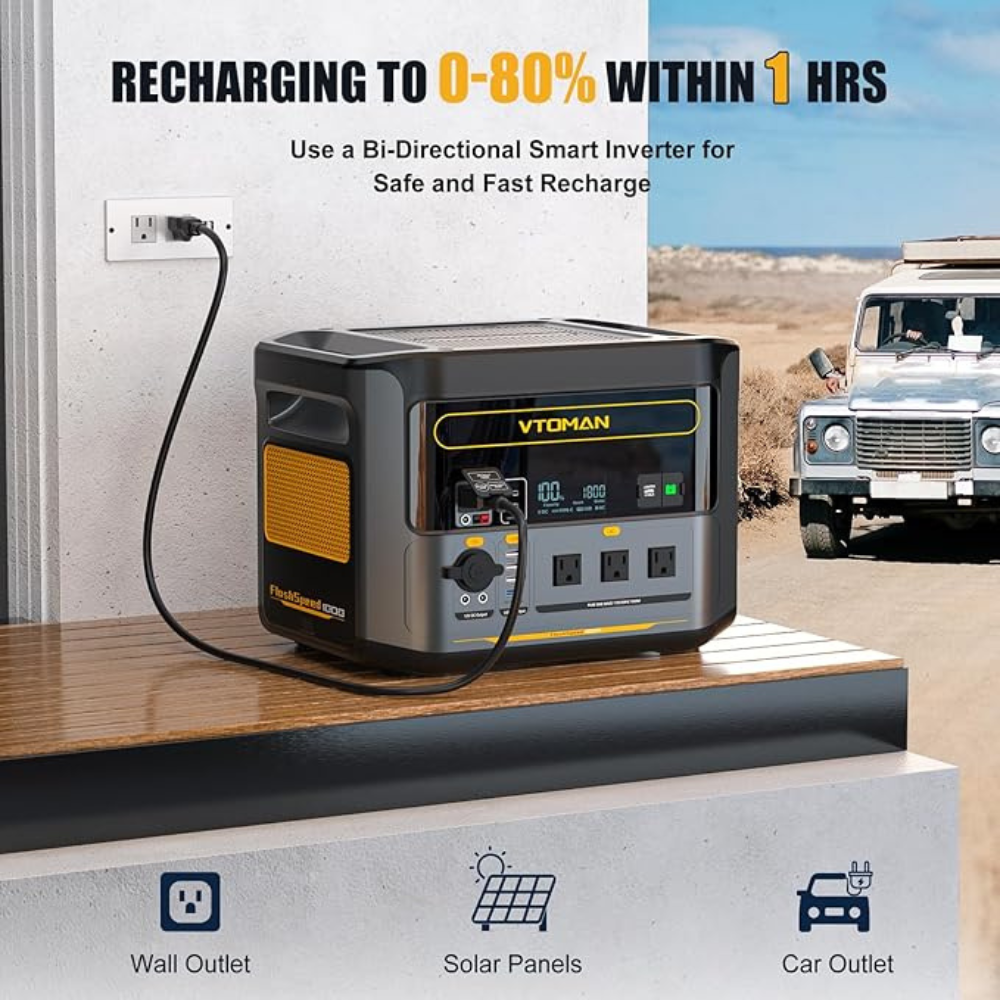 PowerGo™ 1000W Portable Power Station