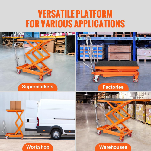 LiftPro™ Hydraulic Lift Table Cart